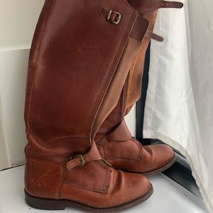 Leather riding boots size 7.5/8?